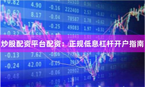 炒股配资平台配资：正规低息杠杆开户指南